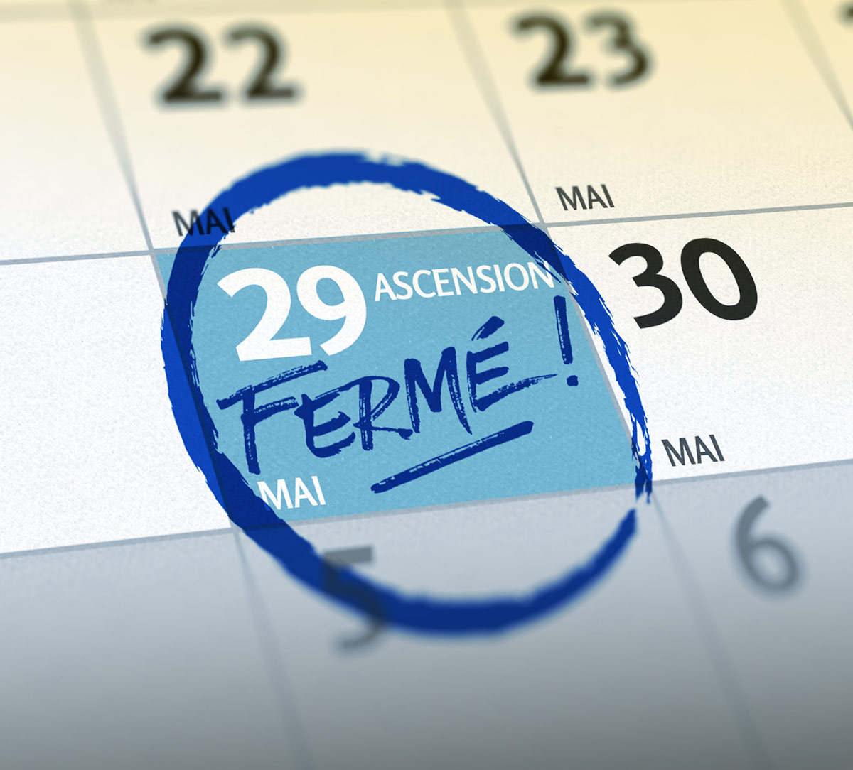 Jeudi 29 mai 2025 - Ascension